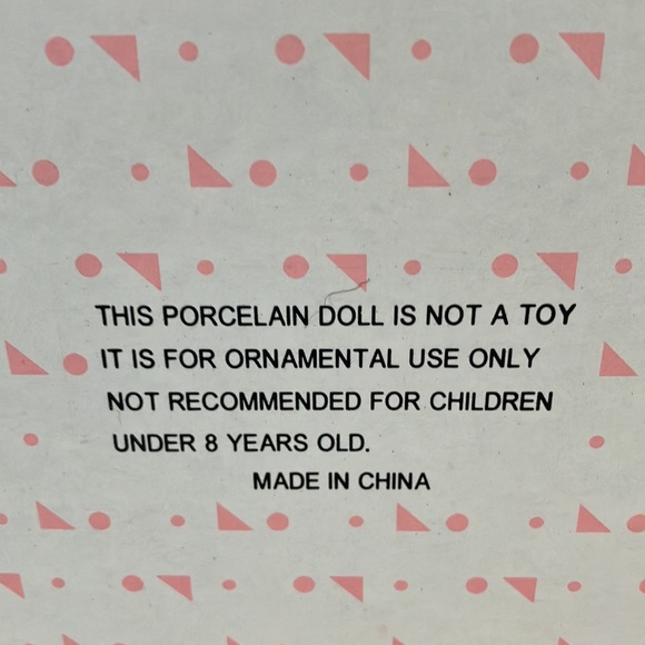 NWOT EMERALD DOLL COLLECTION APROX 8 INCH BLOND DOLL ON ROCKING HORSE - Picture 6 of 8